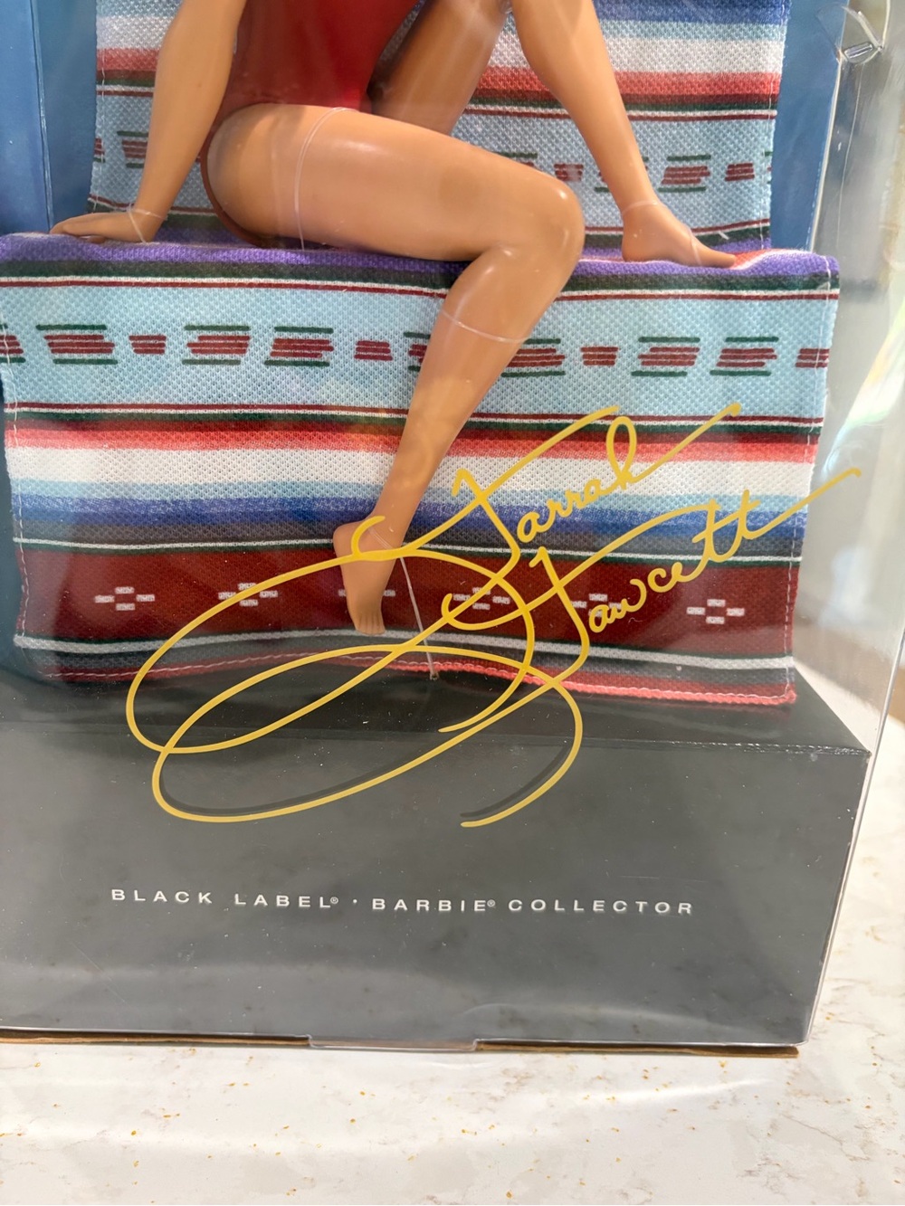 Barbie Collector Farrah Fawcett
Black Label Doll 2010 Red Swimsuit
Poster New - Picture 3 of 13